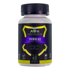 A4h Tribulus Terrestris Precursor Testosterona 60 Cápsulas Sabor Sin Sabor