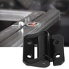 AUNMAS Soft Close Cabinet Hinge 0-180掳 Adjustable, Black Zinc Alloy