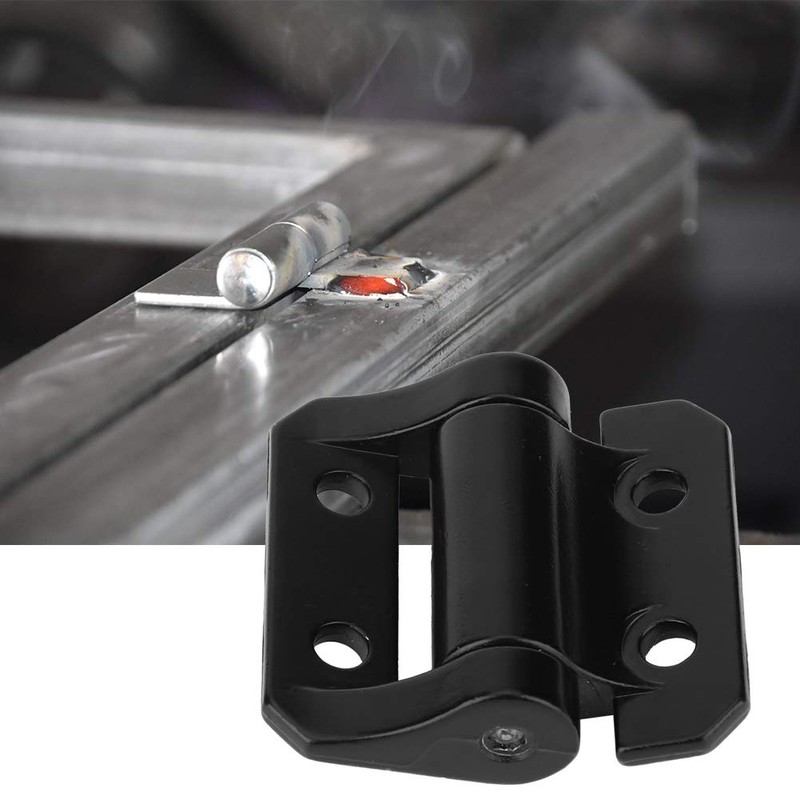 AUNMAS Soft Close Cabinet Hinge 0-180掳 Adjustable, Black Zinc Alloy