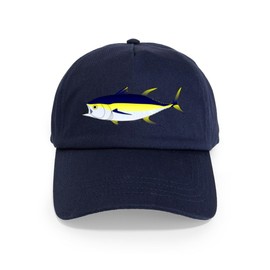 CafePress Yellowfin Tuna (Allison Tuna) Cap Unique Adjustable Baseball Hat Navy