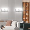 Tipace LED Dimmable Bathroom Lights Modern 2 Lights Vanity Light