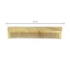 VedaZest Neem Wood Hair Comb Set for Growth, Handmade in