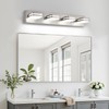 360° Rotate LED Bathroom Vanity Light Fixtures, 1600LM Acrylic Brushed