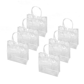 Bolsas de Regalo de Plástico Transparente, Bolsas de Regalo de Plástico Transparente Portátiles para Cumpleaños para Fiesta