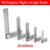 Vogueing Tool 90 Degree Engineers Steel, Square Ruler for Measuring