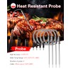 BFOUR Bluetooth Meat Thermometer for Grilling, Wireless BBQ Thermometer with