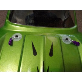 Traxxas  100 1/10th Body Clips RC Traxxas Rustler Slash Stampede Bandit + 4 clip pulls P