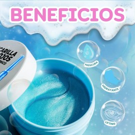 Parches Hydrogel Contorno Ojos Acido Hialuronico Antiarrugas Tipo de piel Mixta