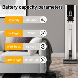 EAC63382204 Battery for LG Cord Zero A9, A9S, P9, A9K-CORE, A9MAX, A9T-Ultra, A9K PRO, A9N, A9M, A9MULTI, A958, A958SA, A9 Plus, A905M, A907GMS, A905RM, A908MVR, A929KVM, A958S, A9KMAX, A916
