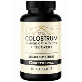 Surthrival Colostrum Capsules for Immune Support 180 Ct.