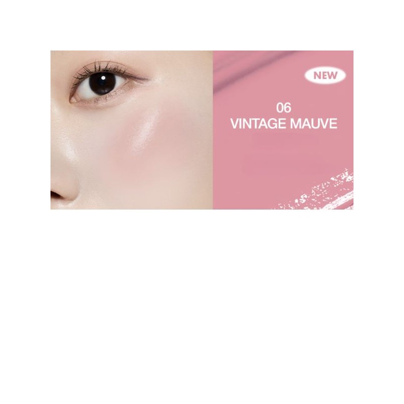 VIDIVICI Petal Glow Cream Blush/Illumination 6g, Color:02 Rosy Dahlia