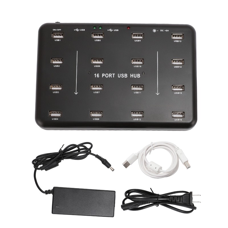 16 Port USB2.0 Hub U Flash Disk Testing Duplicator Copier