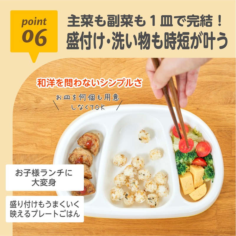 Plenty of Capacity Deep Plate, Depth 1.2 inches (3 cm),