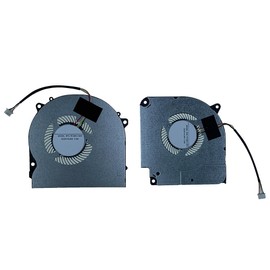 Rangale CPU + GPU Cooling Fan for Gigabyte Gaming G7 GD MD, Machenike T58-V VB VA2 VG65T Z8 Z7M-CT 911ST Series Gaming Fan EGC-77100V1-0AH EFC-70100V1-0AH