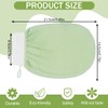 2 Stück Exfoliating Gloves, Peeling-Handschuhe, Peelinghandschuh Körper, Peeling Handschuh Körperpeeling,