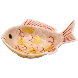 有田焼 Happy Breeze, Kilns 鯛 Notebook 小付 Thin Cherry Gold Hammered 96546