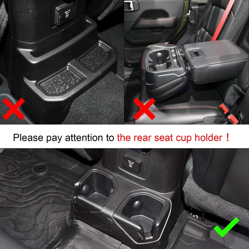 REMOCH Cup Holder for Jeep Wrangler JL JLU Accessories 2018-2020