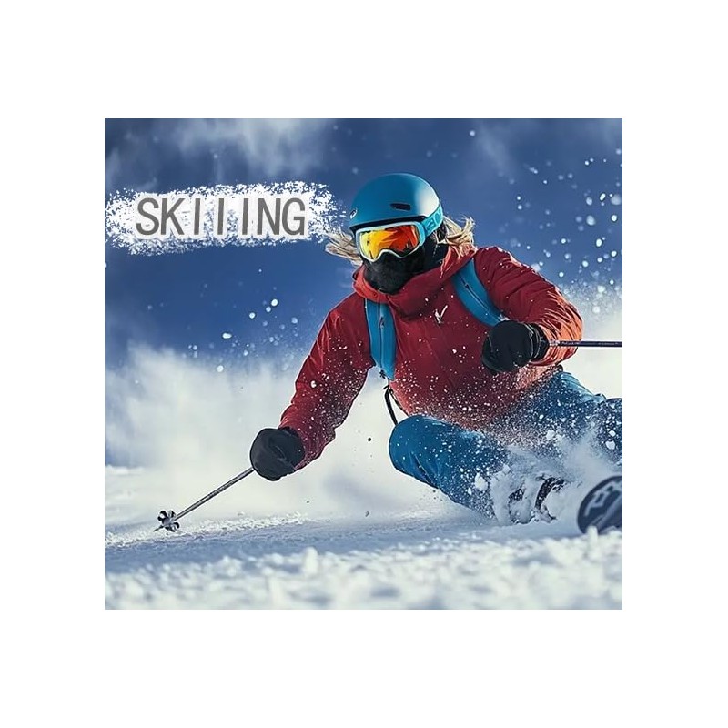 YUDEWAY Neck Gaiters (Black/Pink（2pack)