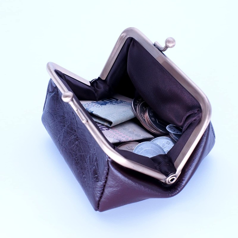 Kaaipee Coin Purse Genuine Leather Coin Case for Men and