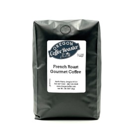 Oregon Coffee Roaster French Roast Premium Gourmet Ground Coffee, DRIP GRIND, 32oz bag (2lbs)
