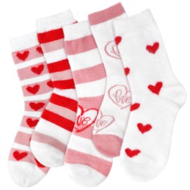 FilmHOO Valentines Day Gifts for Girlfriend Birthday Cozy Gifts for Her Mom Fuzzy Socks for Women Cozy Fluffy Warm Socks