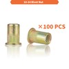 Rivet Nut Installation Tool Set Flat Head Rivnut Threaded Insert