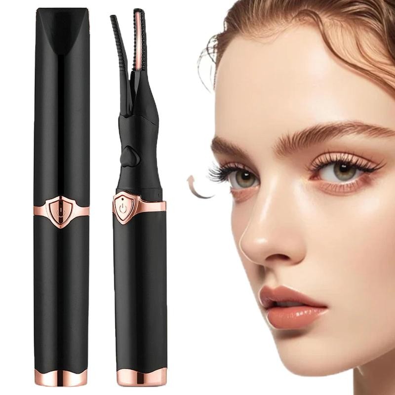 [Best Gifts]Long Lasting Heated Eyelash Curlers, Double-sided Electric Eyelash Curler