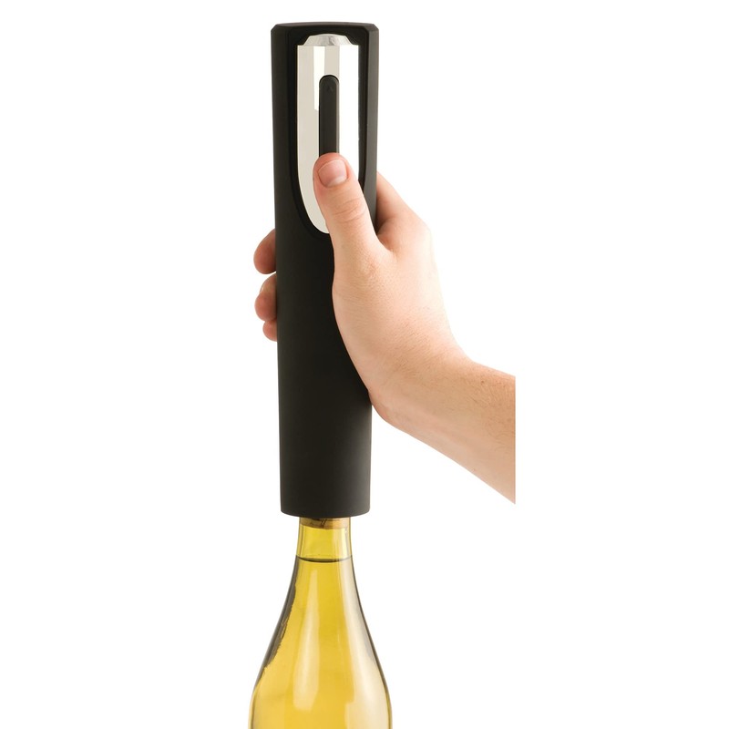 True Vino Drill Electric Corkscrew Wine Opener with Foil Cutter,