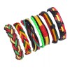 Mafab Pulsera Cuero Piel Bohemia Vintage Punk Varios 6 Piezas