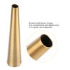 Conical Shape Metal Desk Vase Decoration Rose Flower Holder Cup
