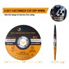 S SATC 25 PCS Cut Off Wheels 4 1/2 Inch