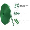Green White Striped Grosgrain Ribbon, 3/8 Inch x 55 Yards