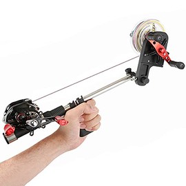 VISPREA YU192 Fishing Line Winder, Rewinding, High Speed, Tension, Line Winder, Line Winder, Reducing Line Creation, Easy to Wind, Portable, Easy Installation, Bait Reel, Spinning Reel, Handle Type