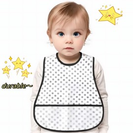 norinori Waterproof Apron with Pocket for 6-48 Months Boys & Girls