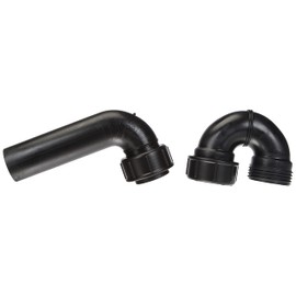 Geberit - Odour trap made of PE, dn 50/50 input from above, horizontal output, 152 039 161