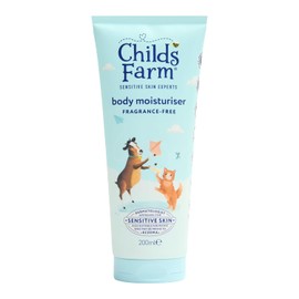Childs Farm Kids Moisturiser, Fragrance Free | Soothing, Moisturising & Hydrating | Suitable for Dry, Sensitive Skin, 200ml
