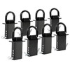8 Pack Heavy Duty Adjustable Trailer Stake Pocket with 1/2"