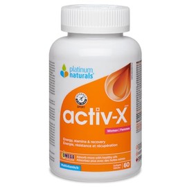Platinum Naturals Platinum Naturals - Activ-X for Women, 60 Softgels - Helps in Energy Production - Stamina and Recovery - Omega Absorb with Healthy Oils