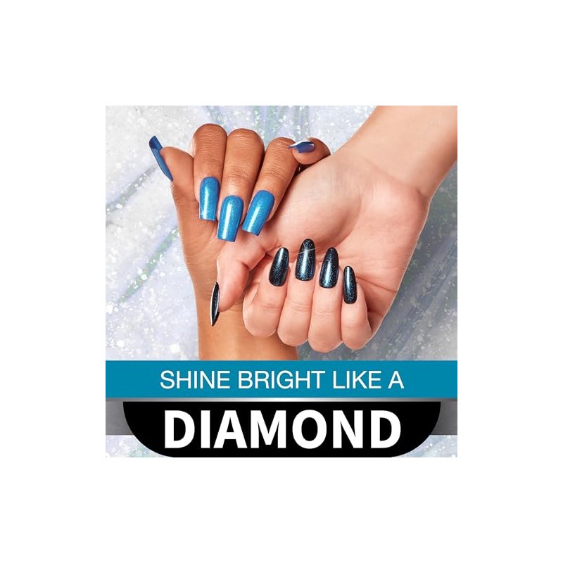 Seche Top Coat Efecto Diamante Blue 14.8ml