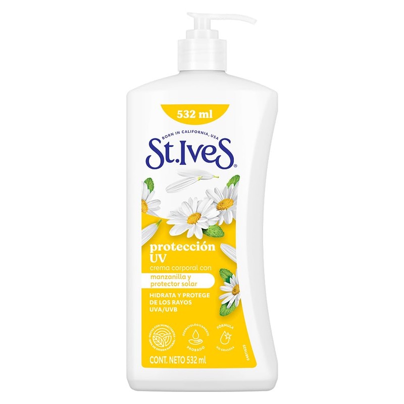 ST. IVES Crema Corporal Protección UV para el cuidado de