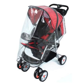 GeneX Pet Cart, Rain Cover, Rainproof, Cold Protection, For Pets, Walks, Puppies, Old Dogs, One Size Fits Most, Universal