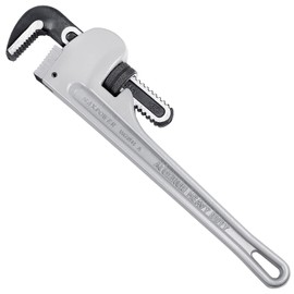 MAXPOWER 18-inch Pipe Wrench, Heavy Duty Aluminum Plumbing Wrench