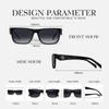 gesruny Polarized Sunglasses for Men Women - Trendy Sun Glasses