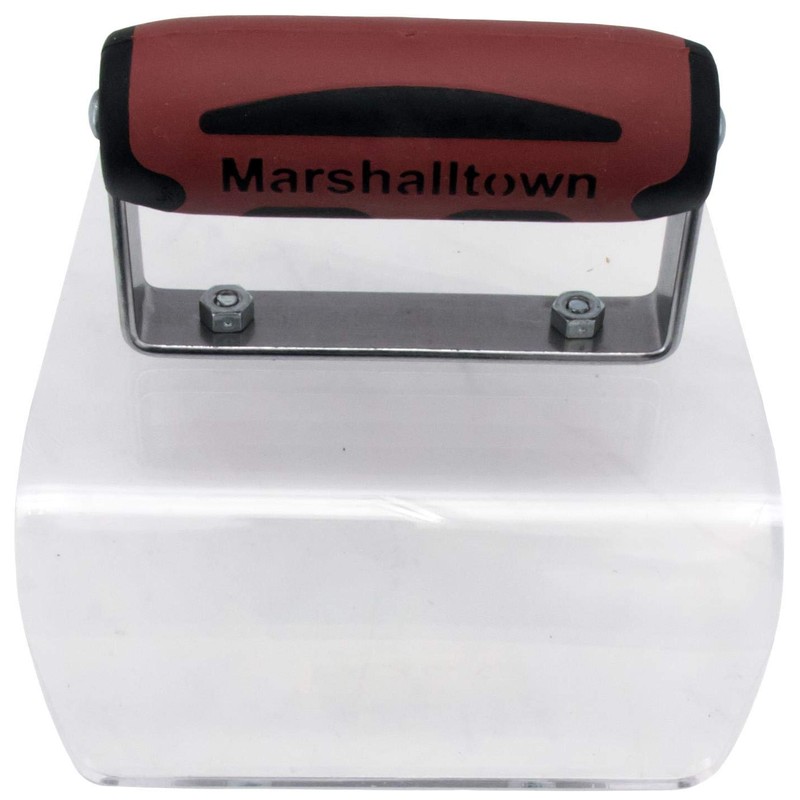 Marshalltown Outside Corner Step Trowel Tool with Durasoft Handle, Acrylic,