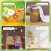 24 Pcs DIY Wooden Craft Shapes Set, Suitable for Party