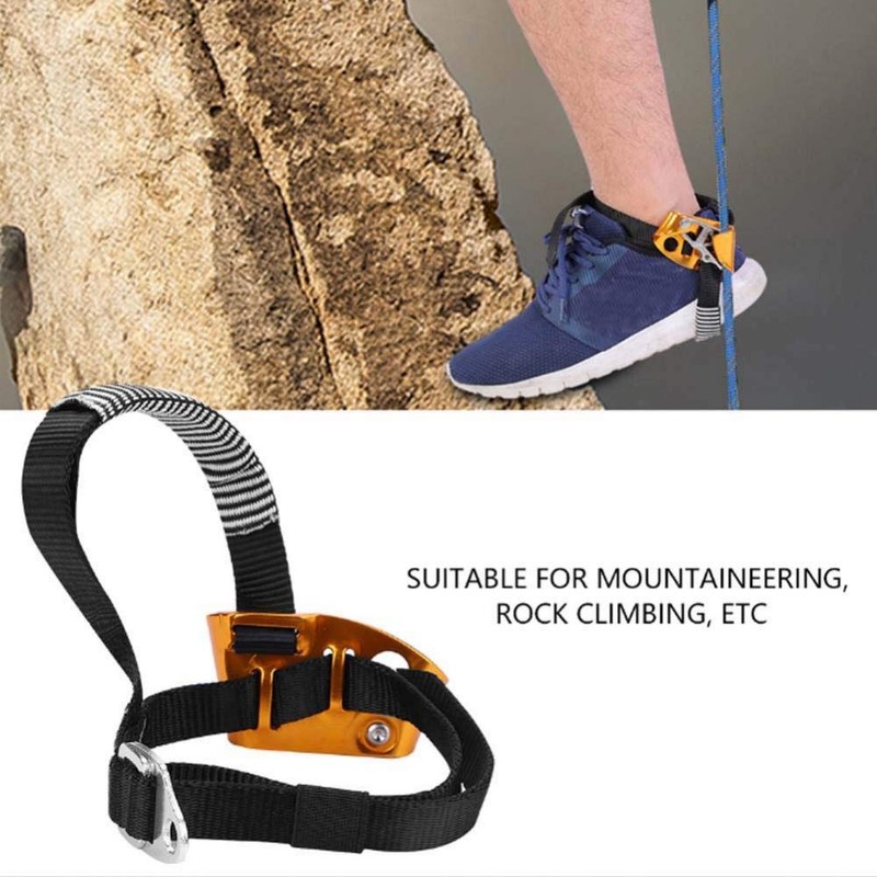 Left and Right Leg Ascender, Ascender, Fixed Rope, Rappelling, Adjustable