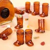 20 Vasitos Botas Vaquero Shots Caballitos Plástico 1 Oz Choc
