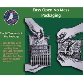 Wildlife Sciences Suet Plus Variety Suet Cake 6 Pack of Suet Cakes for Wild Birds