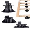 BGTLGIO 12Pack Adjustable Deck Support Pedestal Deck Foundation Base Support