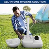 SereneLife Portable Camping Sink with 19L (5+ Gallon) Water Tank,